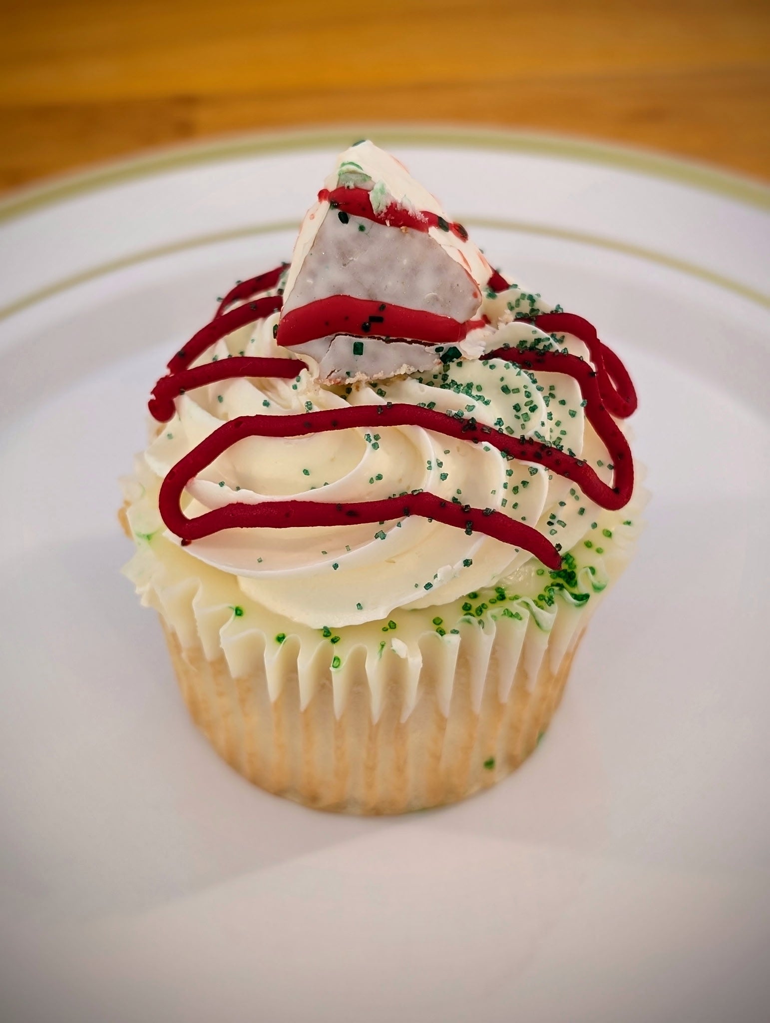 Christmas Tree Cupcakes