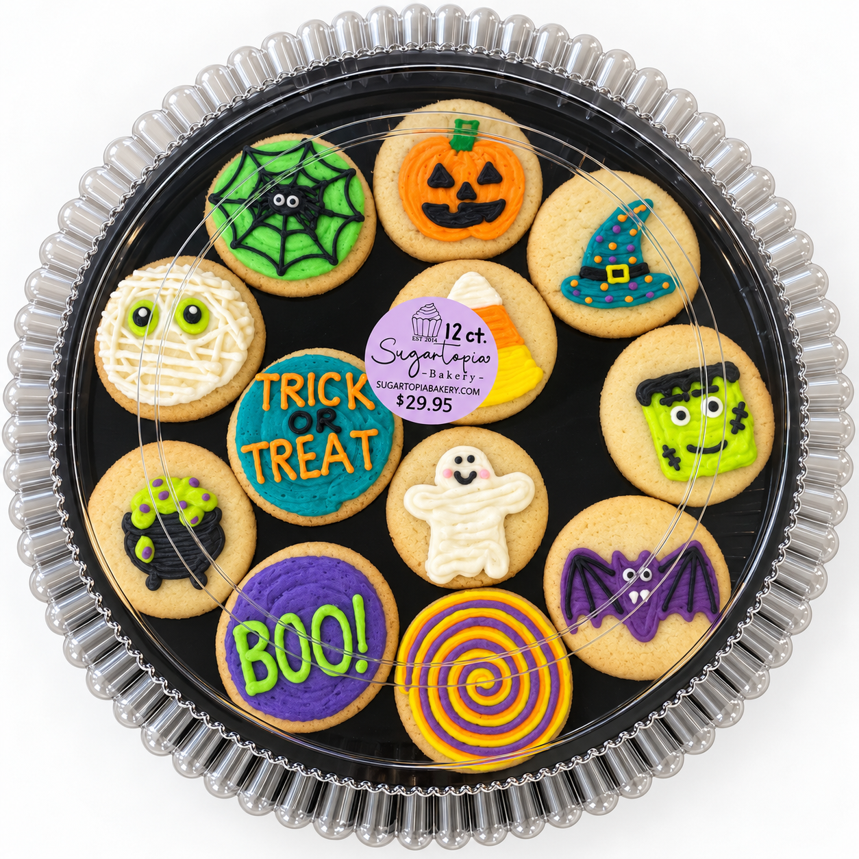 Halloween Buttercream Cookies