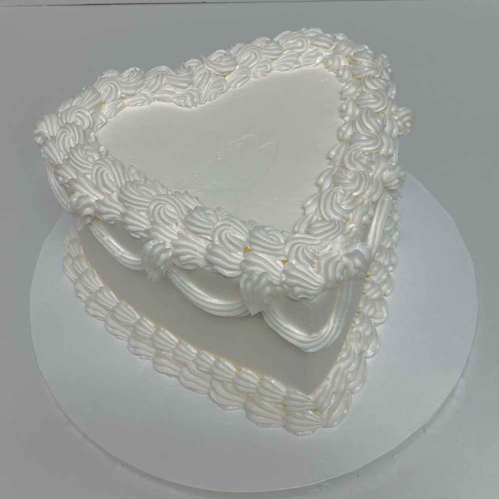 Victorian Heart Cake